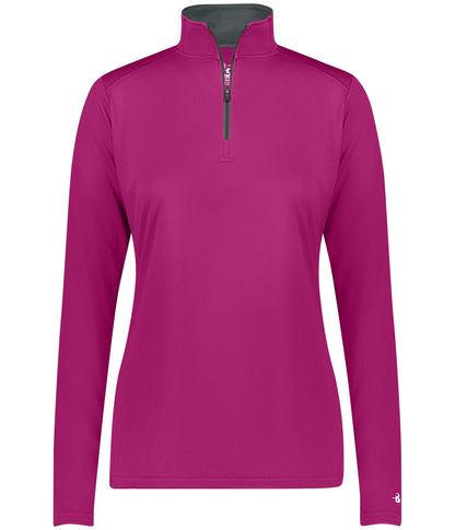 Ladies B-Core 1/4 Zip Pullover