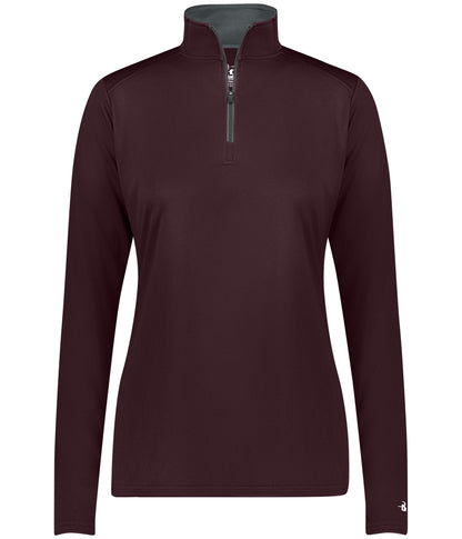 Ladies B-Core 1/4 Zip Pullover