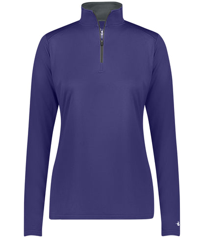 Ladies B-Core 1/4 Zip Pullover
