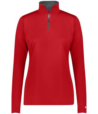 Ladies B-Core 1/4 Zip Pullover