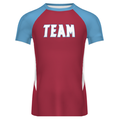 Adult Custom Short Sleeve Compression Shirt