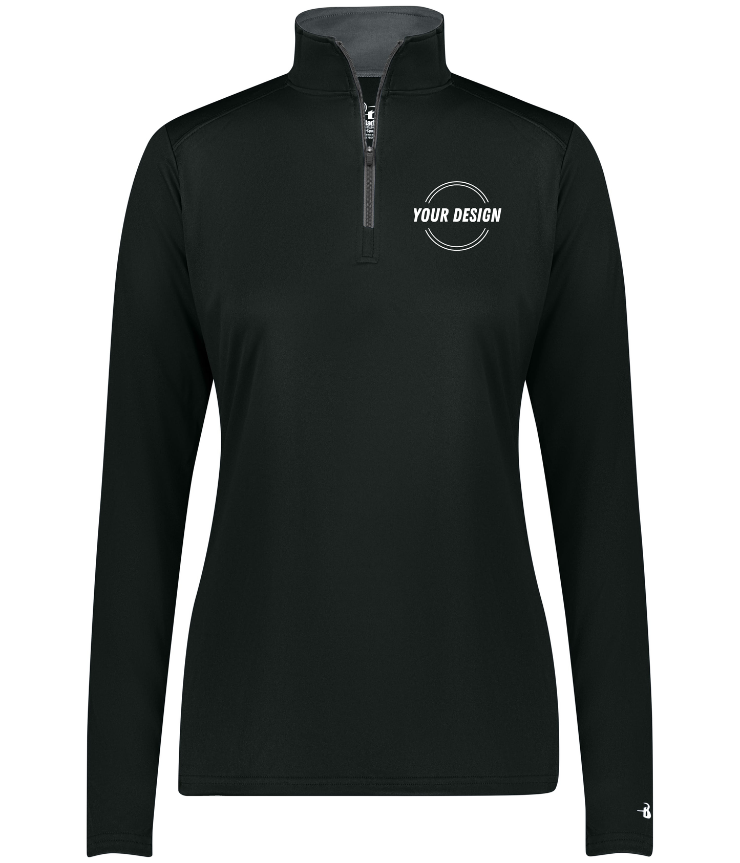 Ladies B-Core 1/4 Zip Pullover