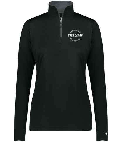 Ladies B-Core 1/4 Zip Pullover